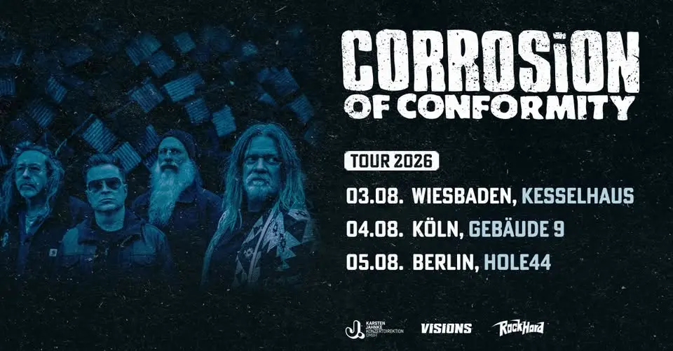 Corrosion of Conformity | Tour 2026 | Wiesbaden