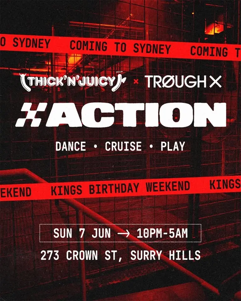 ❌ ACTION Sydney @ Trough X