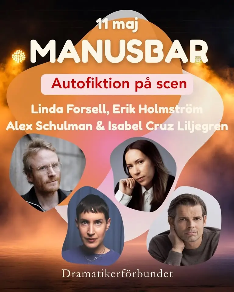 Manusbar - Autofiktion på scen