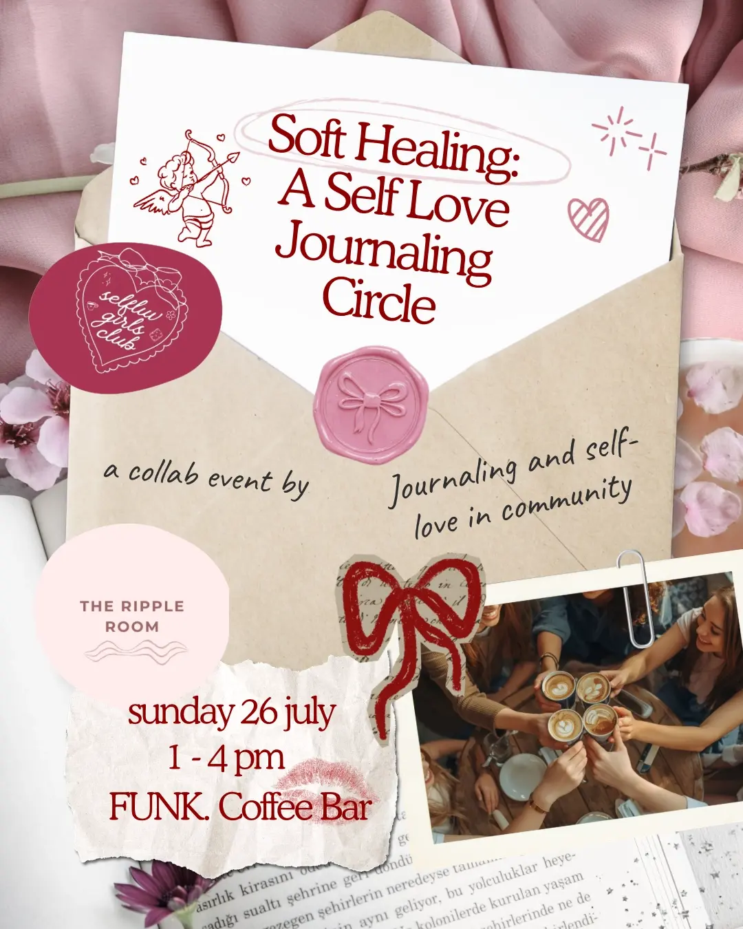 Soft Healing: A Ladies Self Love Journaling Circle ✨