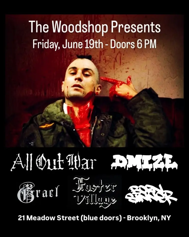 All Out War/ Dmize/ Grael/ Foster Village/ Born Sinner