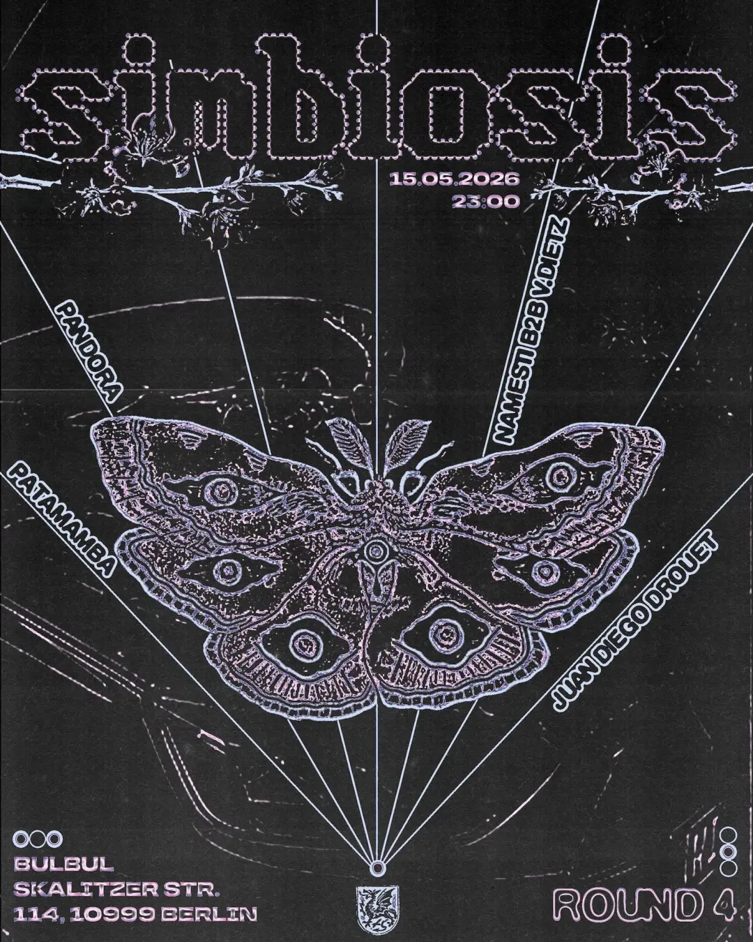 Simbiosis: Kim Bruun aka Patamamba, Pandora, Namesti b2b V.Dietz, Juan Diego Drouet