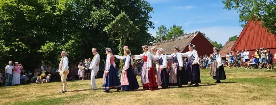 Midsommarfirande på Ingeborrarp