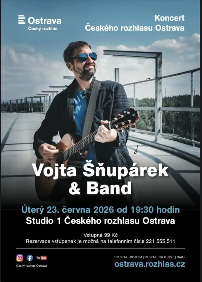 Vojta Šňupárek & Band live v ČRo S1