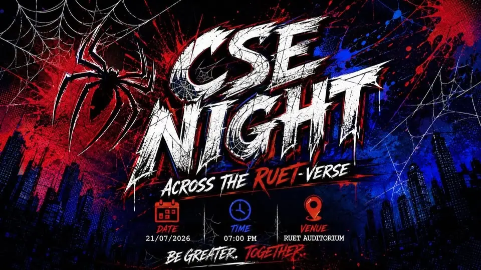 CSE Night 2026: ACROSS THE RUET-VERSE