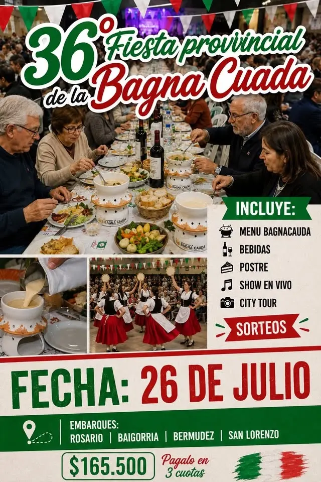 36° Fiesta provincial de la Bagna Cauda