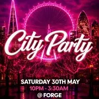 City Party (£5 B4 Midnight With A Ticket)