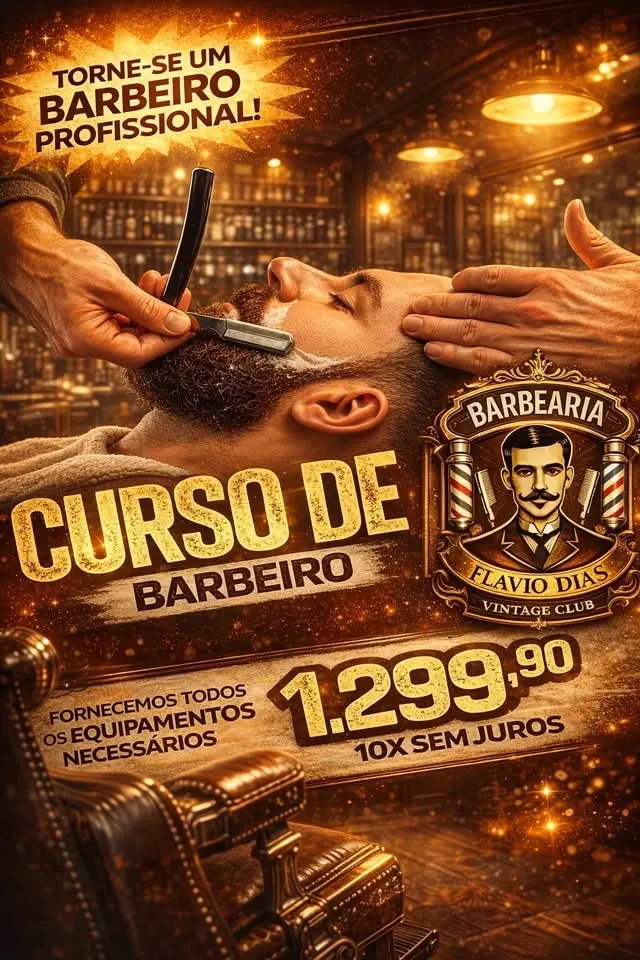 TORNE-SE UM PROFISSIONAL BARBEIR