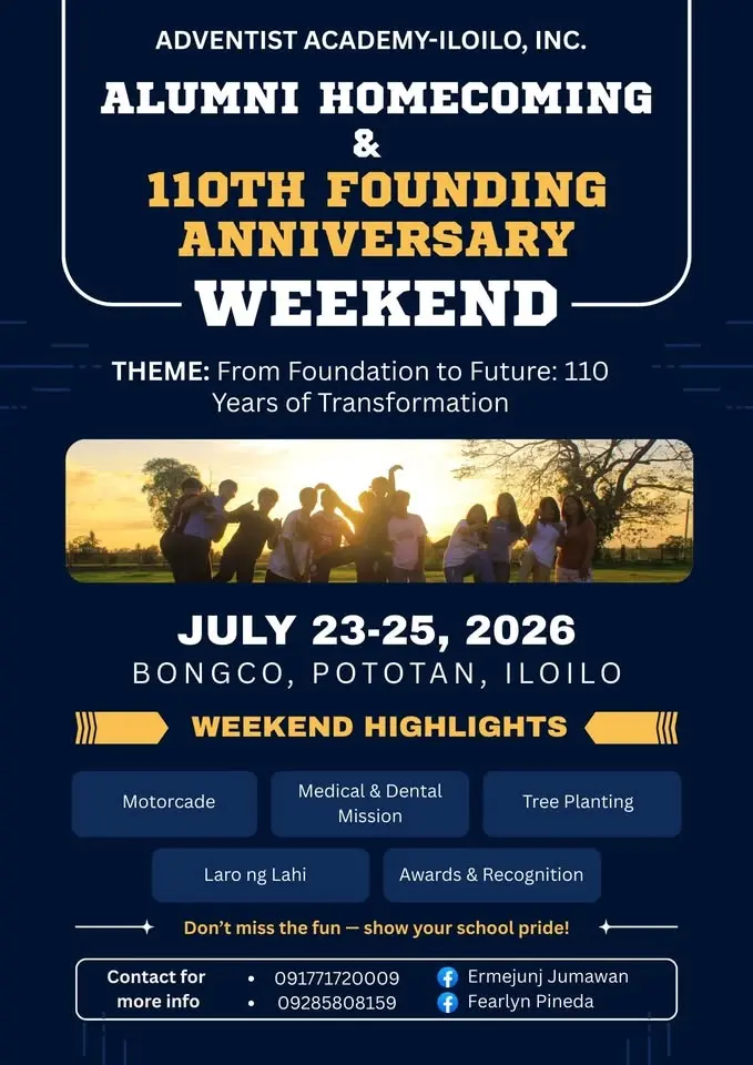 Founding Anniversary and Alumni Homecoming 
