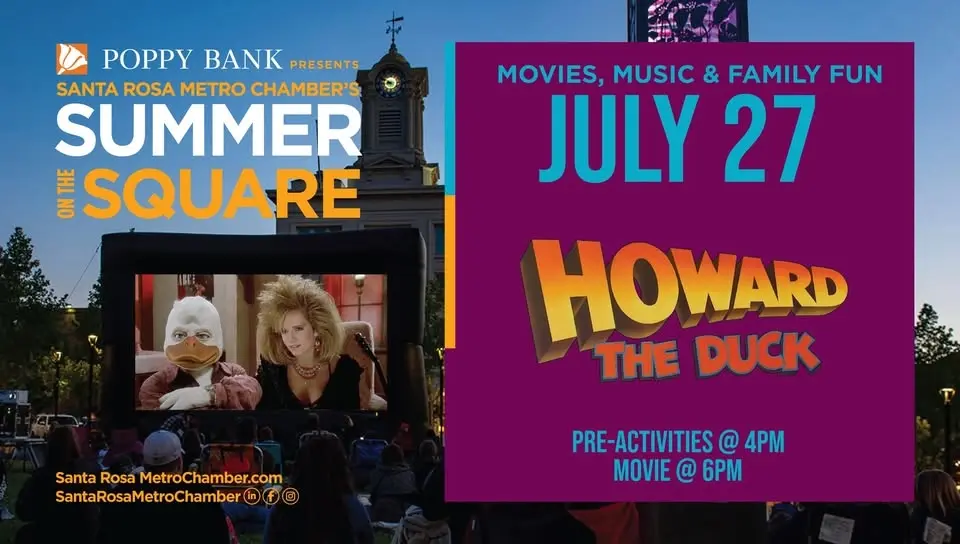 MOVIE MONDAY DOWNTOWN SANTA ROSA: Howard the Duck (1986) 