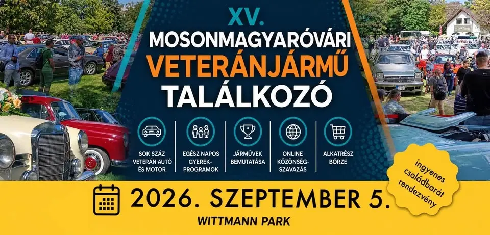 XV. Mosonmagyaróvári Veteránjármű Találkozó