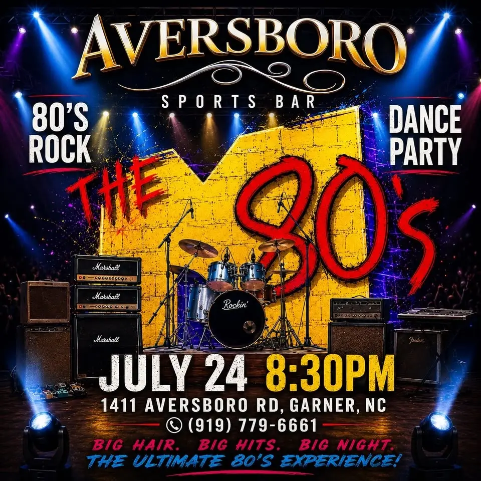 M80’s Band at Aversboro Restaurant and Sports bar