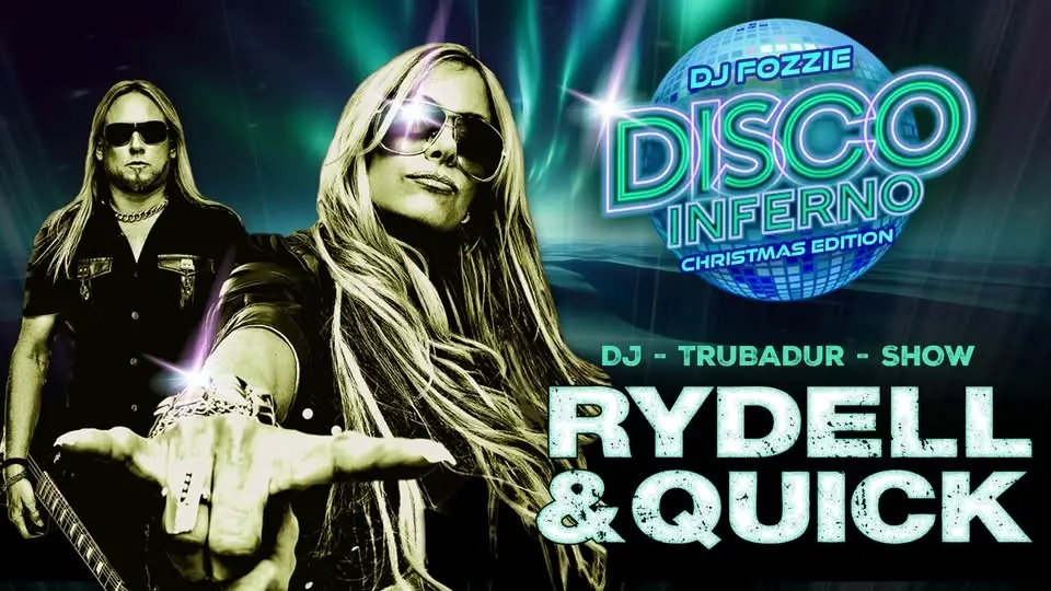 Disco Inferno – Christmas Edition med Rydell & Quick