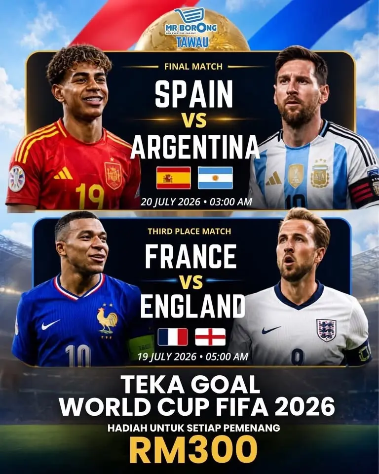 Screen Gergasi Sempena Piala Dunia 2026