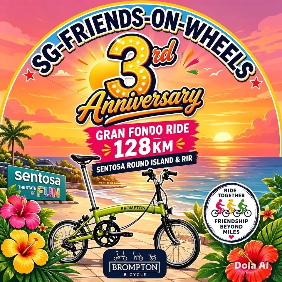 SFOW Anniversary Gran Fondo Ride 2026 - RIR(PCN) + Sentosa Round Island