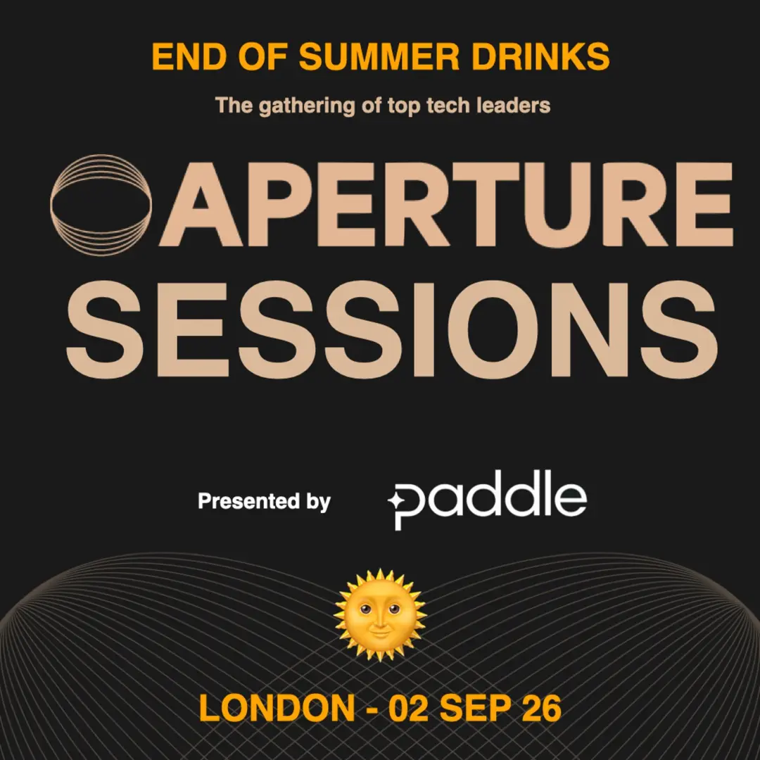Aperture Sessions London, sponsored by Paddle