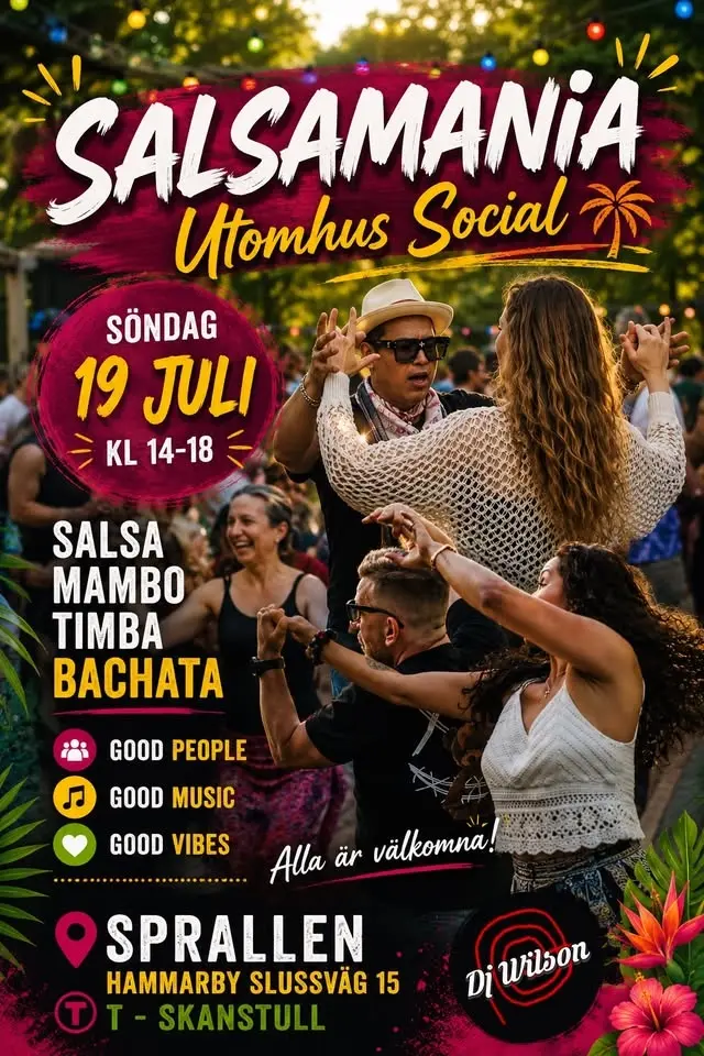 SALSAMANIA på Sprallen!