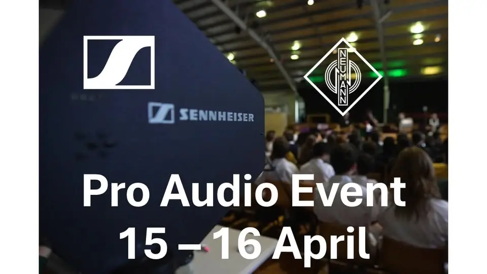 Pro audio-event 15 - 16 april
