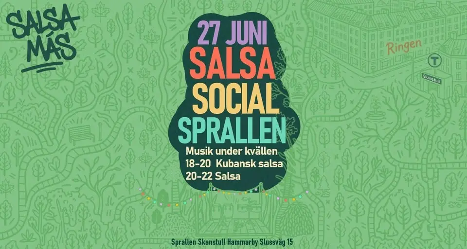 Sprallen med Salsa Más! 