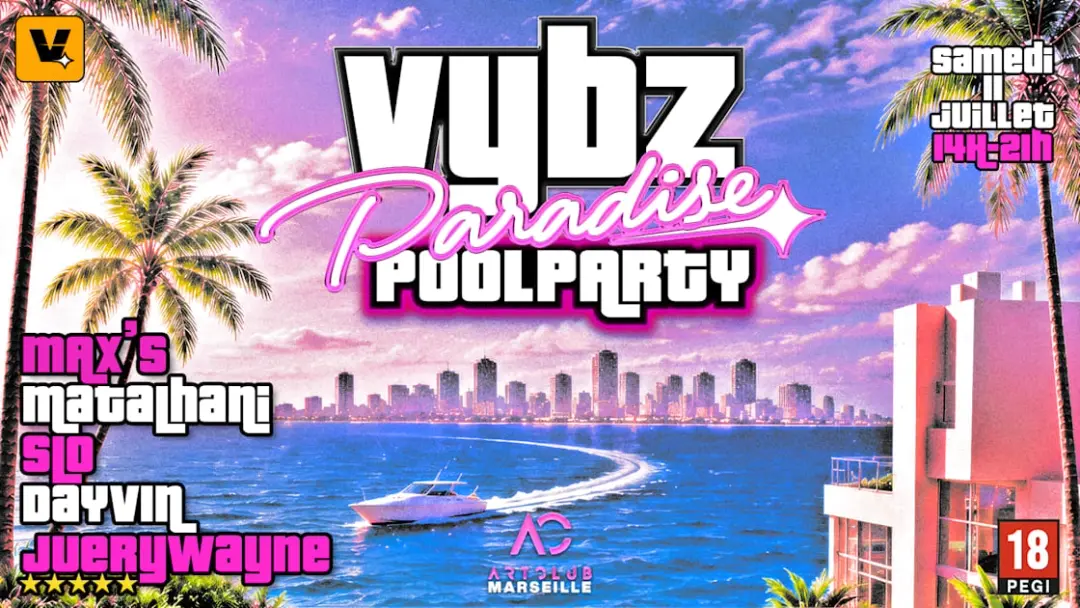 Vybz Paradise - Pool Party