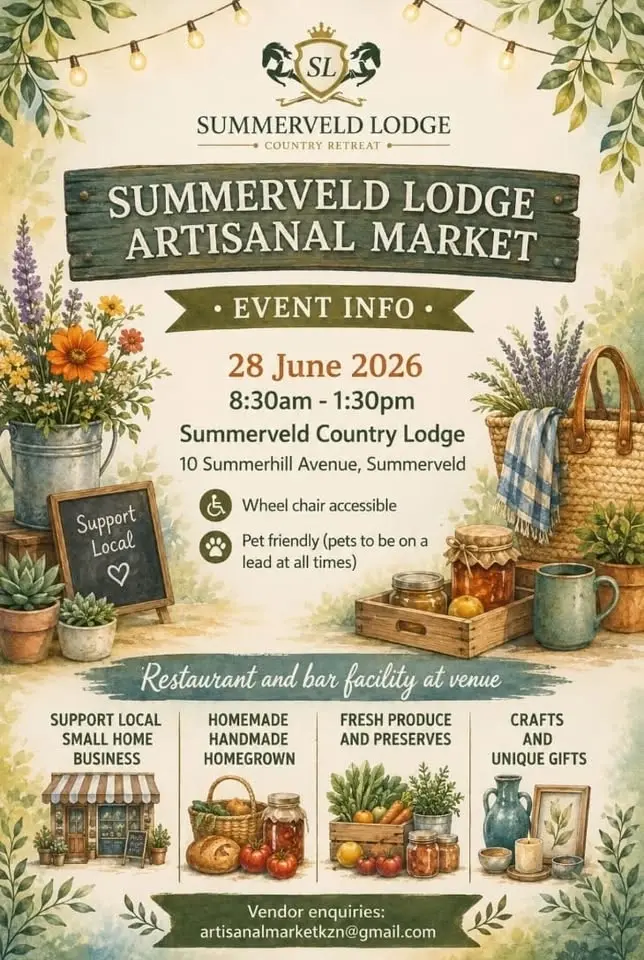 Summerveld Lodge Artisanal Monthly Market