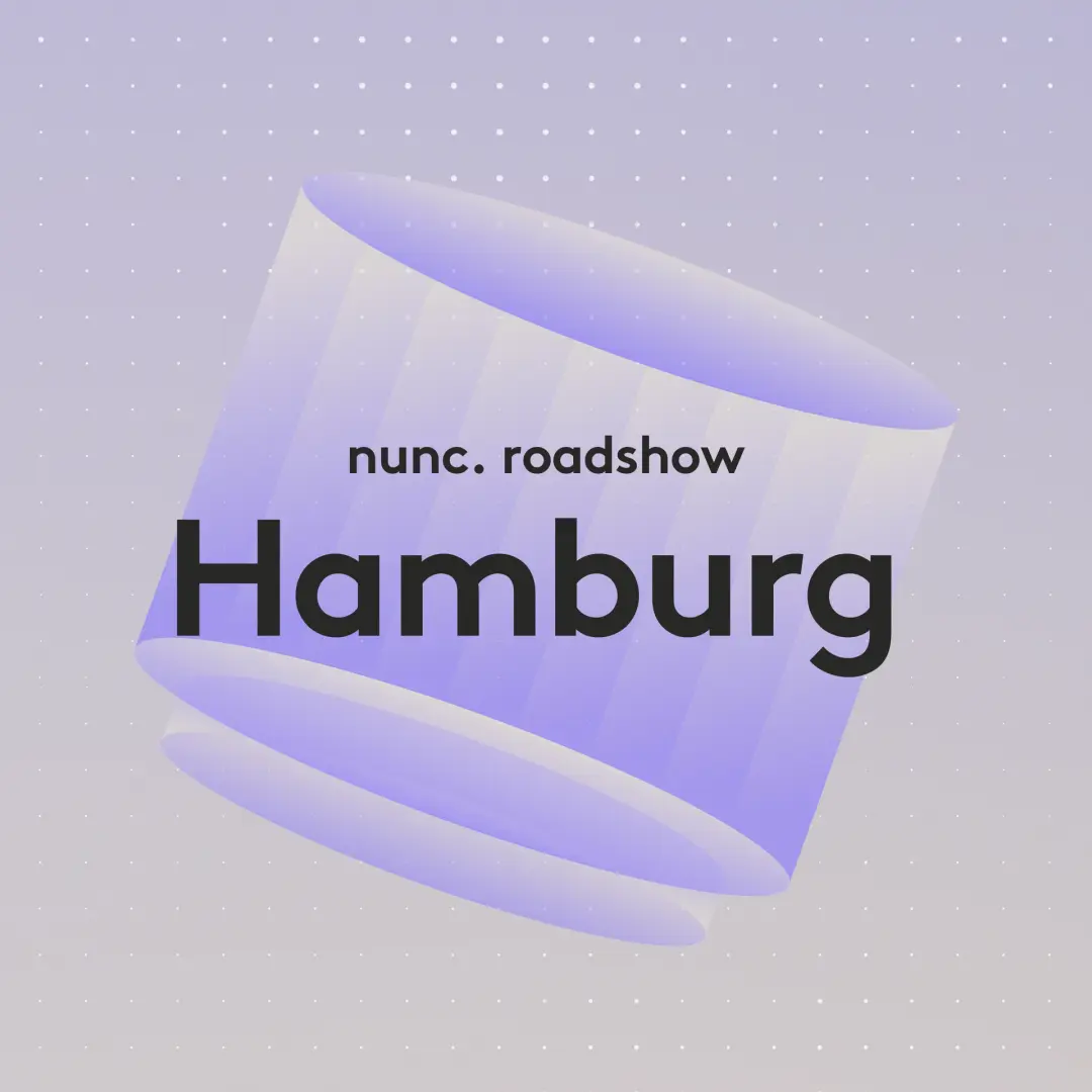 nunc. Roadshow Hamburg