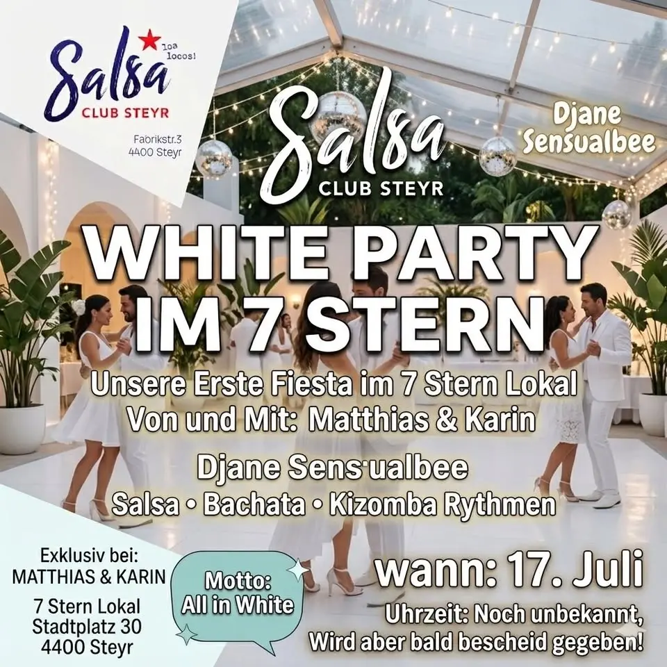 Fiesta White Party im 7 Stern 