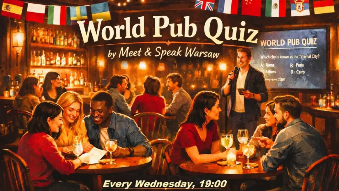 World Pub Quiz ๐๐ค + Social Meetup ๐ค๐ฌ๐ธโจ