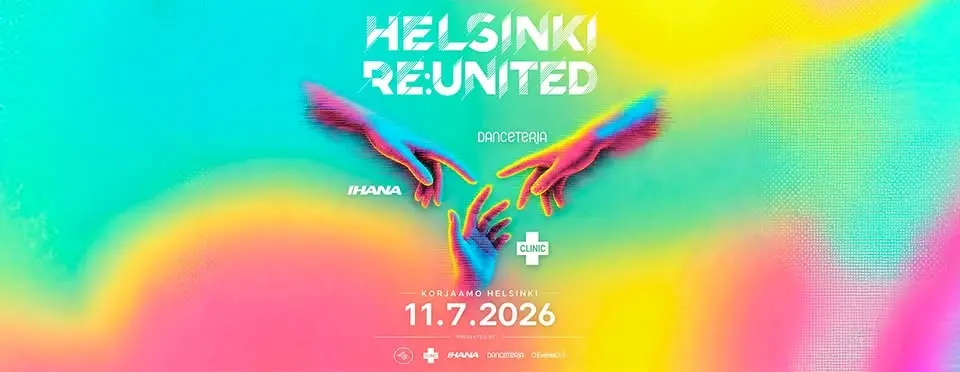 HELSINKI RE:UNITED - 11.7.2026 - 16H OPEN AIR & CLUB EXPERIENCE