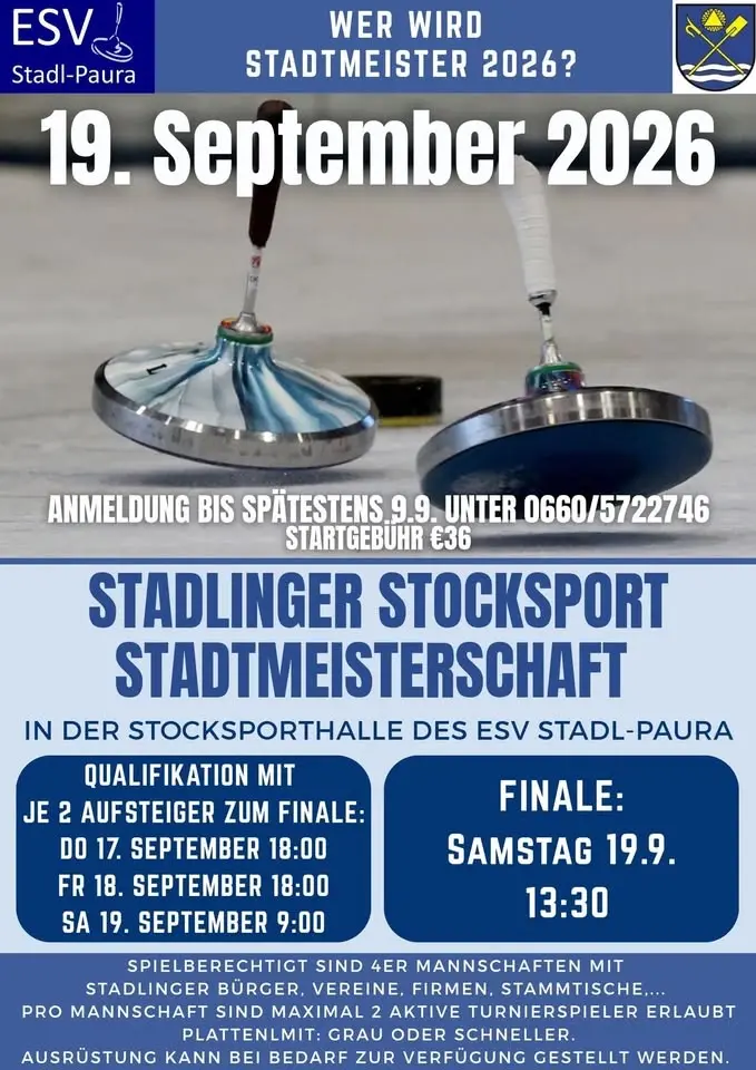 Stadlinger Stocksport Stadtmeisterschaft
