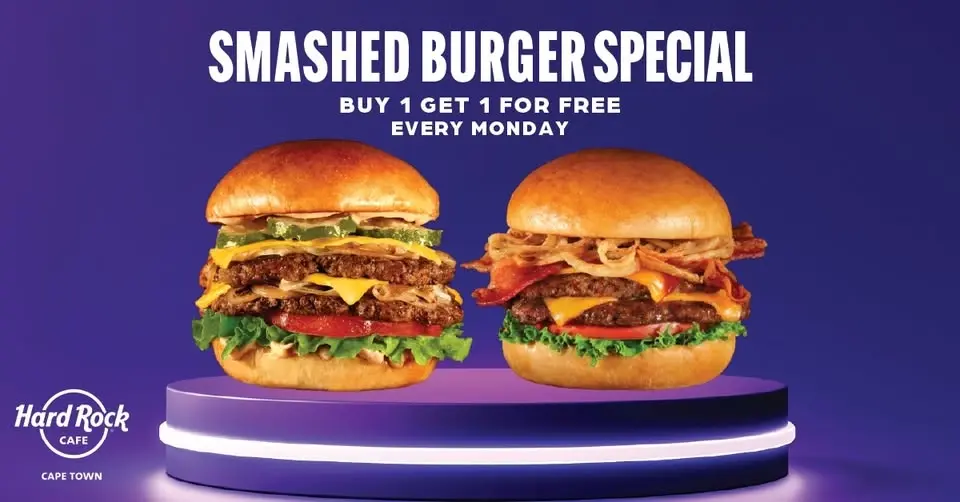 Smashed Burger Monday Special
