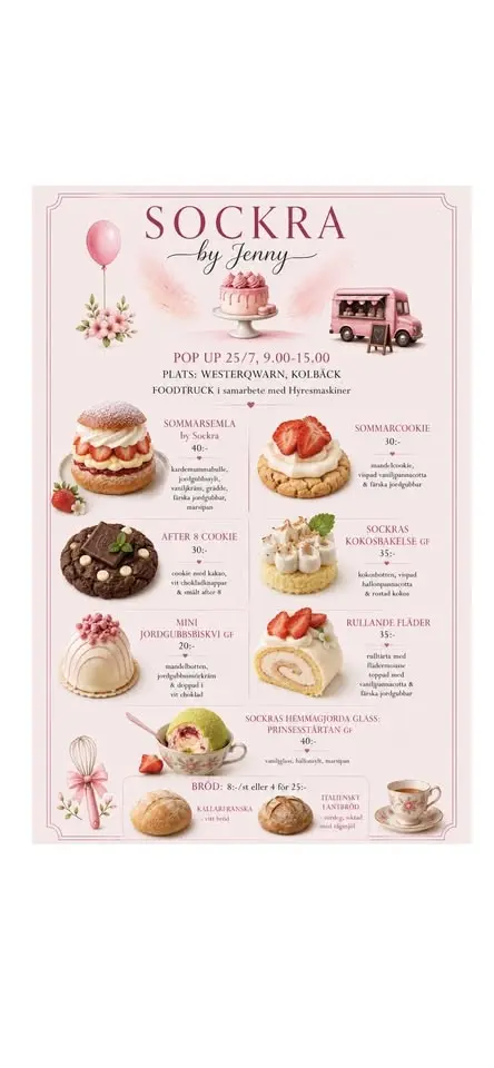 SOMMARENS POP UP PÅ WESTERQWARN 🌸