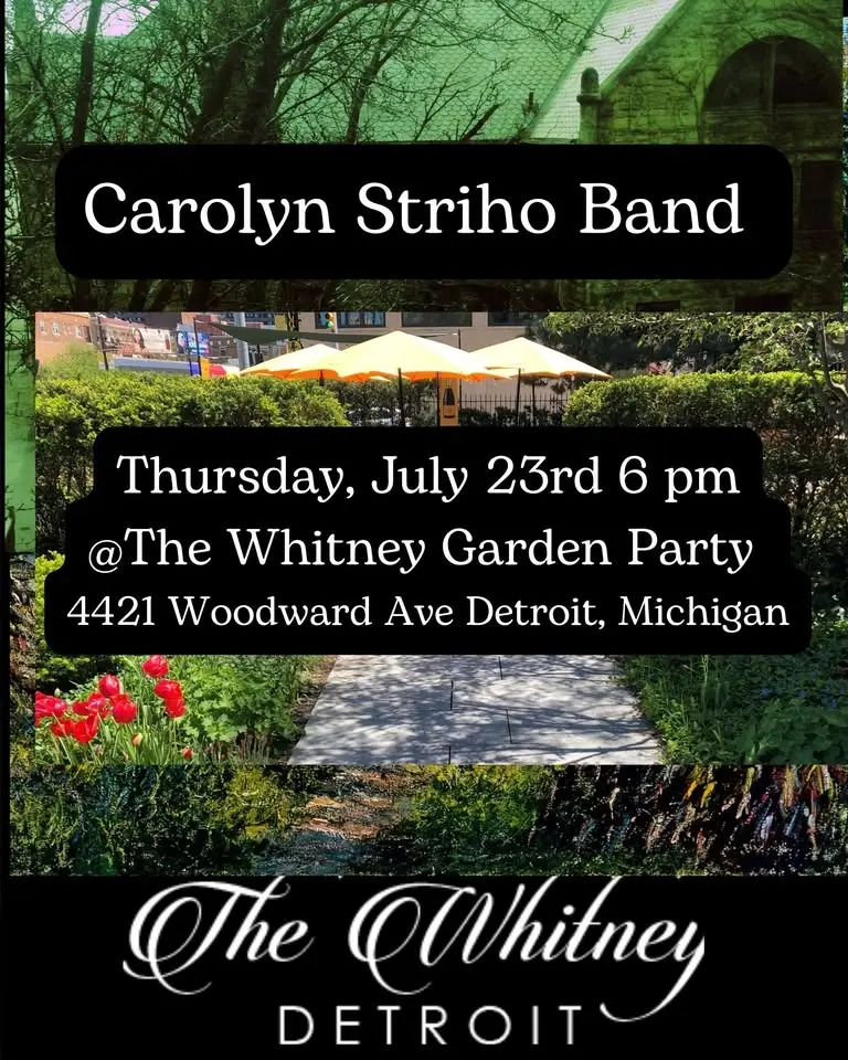 Carolyn Striho Band @The Whitney Garden Party!
