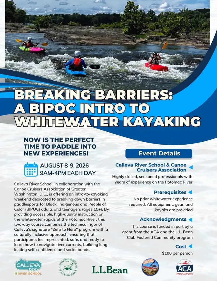 Breaking Barriers: A BIPOC intro to Whitewater Kayaking