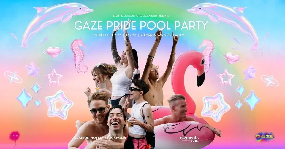 GAZE PRIDE POOL PARTY 💦🏳️‍🌈🏳️‍⚧️