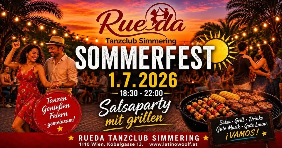 Sommerfest - Salsa, Bachata, Rueda, BBQ