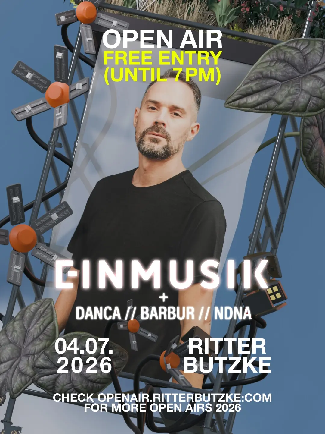 Einmusik (Open Air) - free entry until 7pm