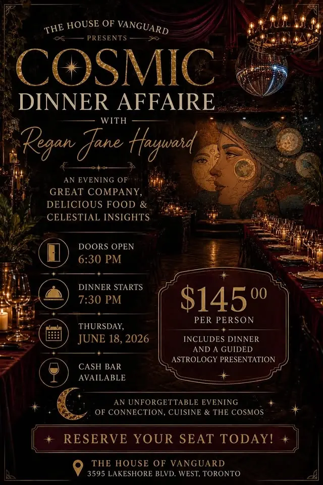 A Cosmic Dinner Affaire
