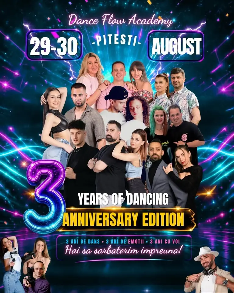 🩷 3 YEAR ANNIVERSARY - DANCE FLOW ACADEMY 🩵