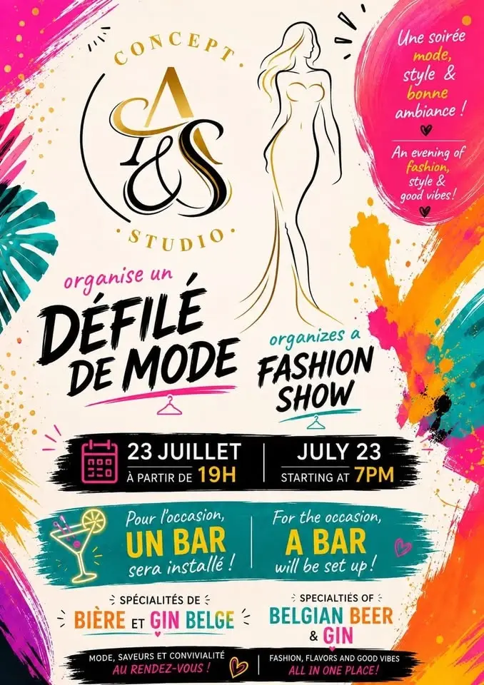 Fashion show A&S Concept Studio & Belga Beer 