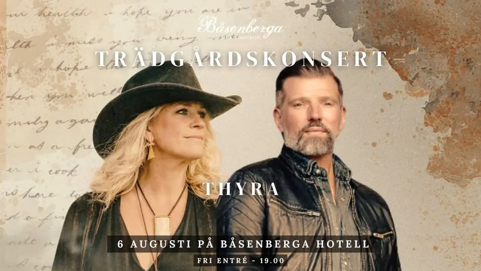 Trädgårdskonsert med Thyra 