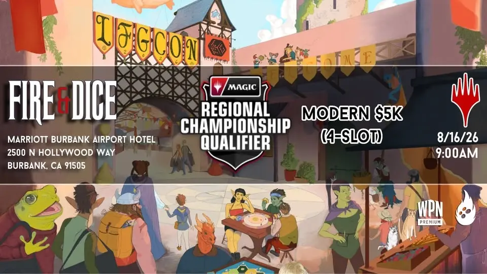 Sunday Modern 5k RCQ (4-Slot) @ LFG Con