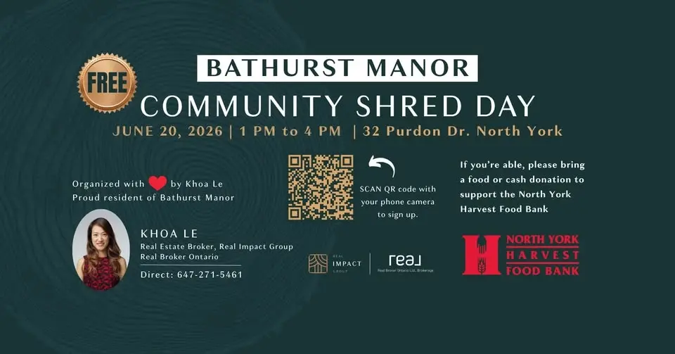 Bathurst Manor 1st Annual Community Shred Day