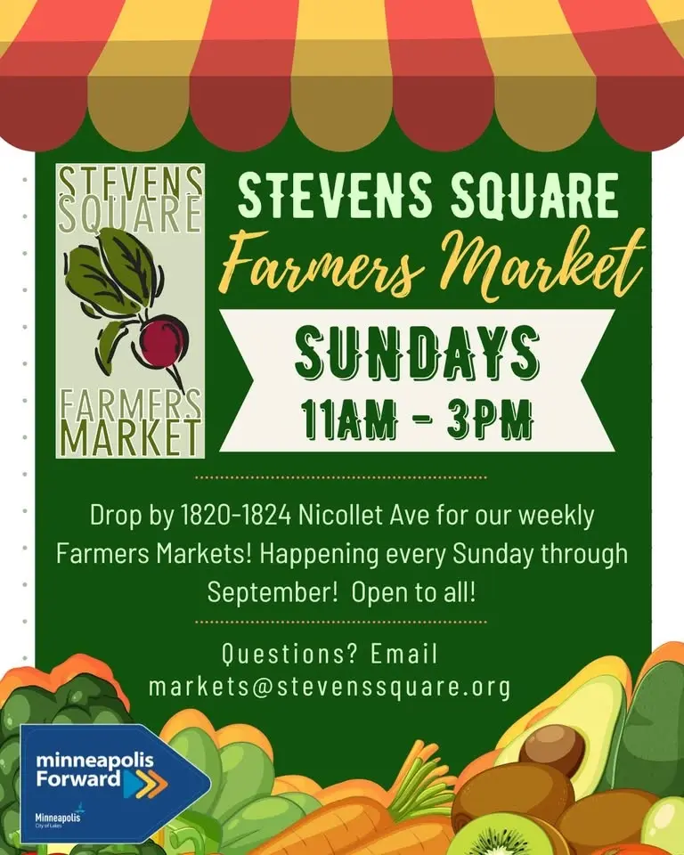 Stevens Square Farmers Market Sundays