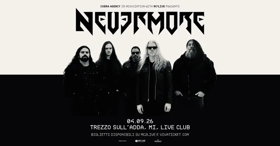 Nevermore | Trezzo sull'Adda (MI), Live Club