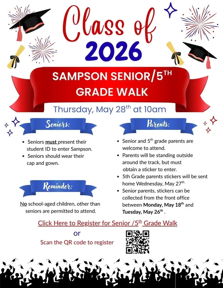 Sampson Elementary 5th Grade/ Senior Walk