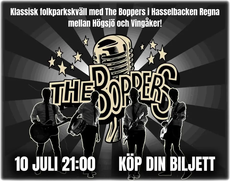 "The Boppers" LIVE på Hasselbacken I Regna
