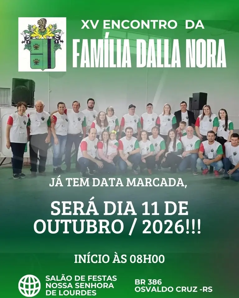 XV Encontro da Família Dalla Nora 