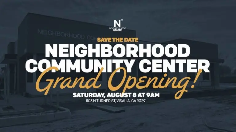 Neighborhood Community Center Grand Opening