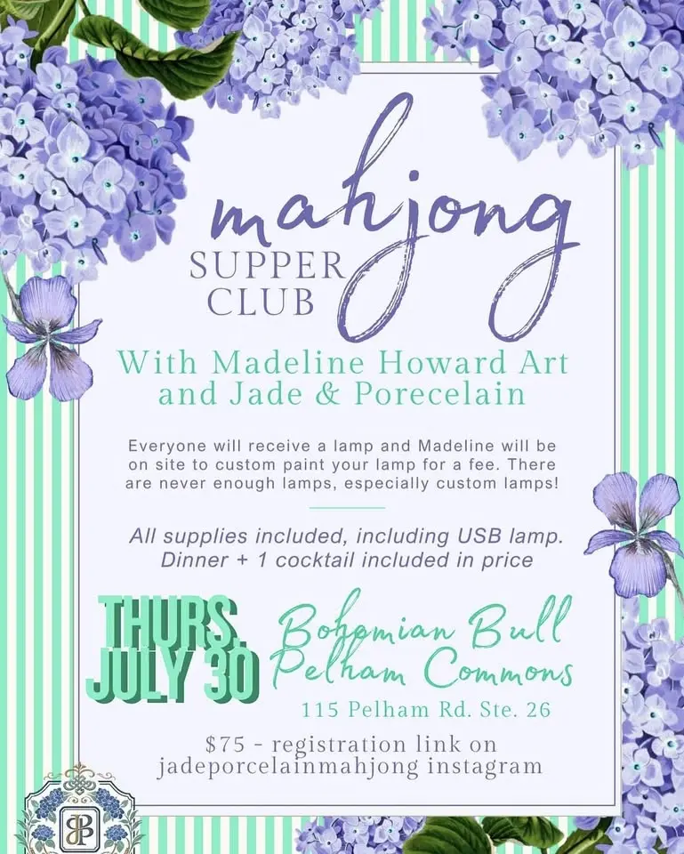 Mahjong Supper Club!